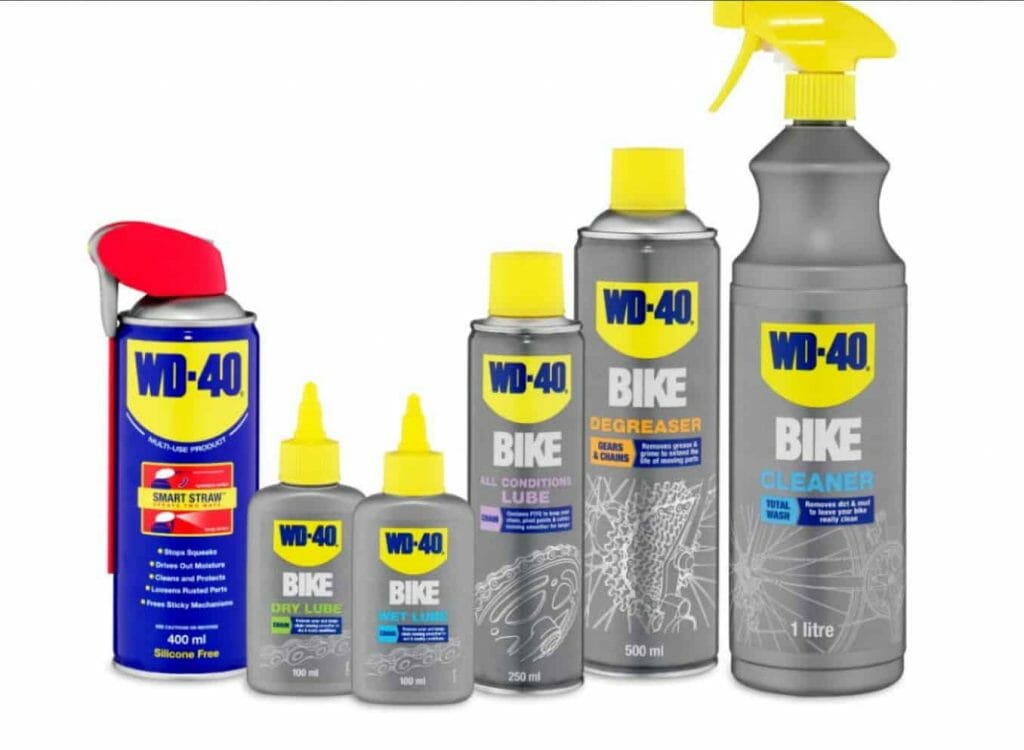 Cleaning and lubricating your bike