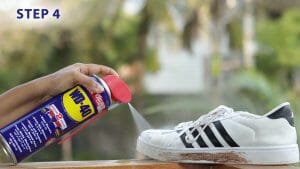 Clean Your Sneakers Easily With WD-40!