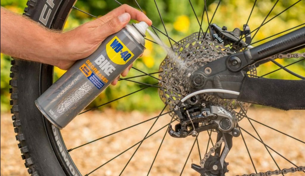 Bike Chain Cleaning Made Quick and Easy With WD-40